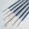 Silver Brush Limited Bristlon Flat Brushes, Set of 6